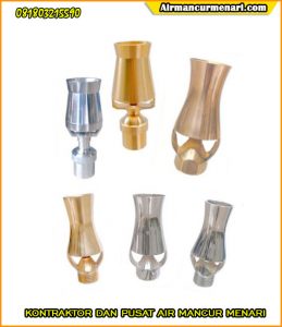 Jual Ice Tower Nozzle Kuningan dan Stainless untuk air mancur