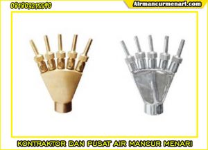 Nozzle air mancur menyebar phoenix Tale nozzle